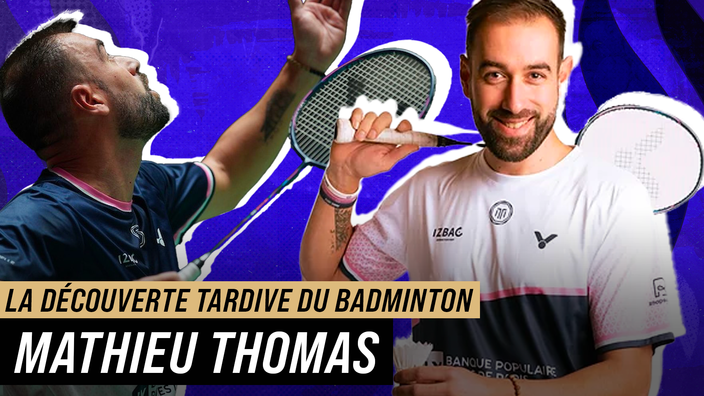 Mathieu Thomas, athlète de para-badminton est l'invité de "Vos JO de rêve"