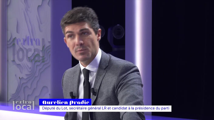 Aurélien Pradié, invité d'Extralocal