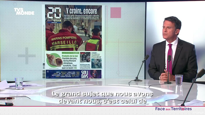 Manuel Valls répond à une question d'un lecteur de "20 Minutes"