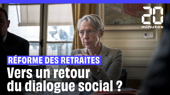 Réforme des retraites : Élisabeth Borne reçoit les principaux syndicats à l'Elysée