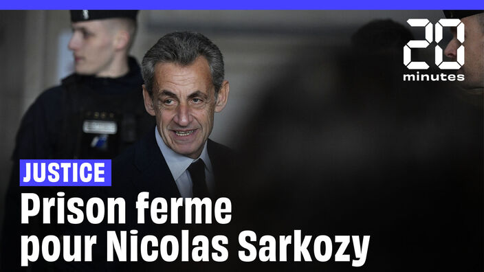 Nicolas Sarkozy condamné à trois ans de prison dont un ferme dans l'affaire des écoutes