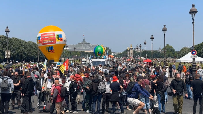 Réforme des retraites : 14ème journée de mobilisation à Paris