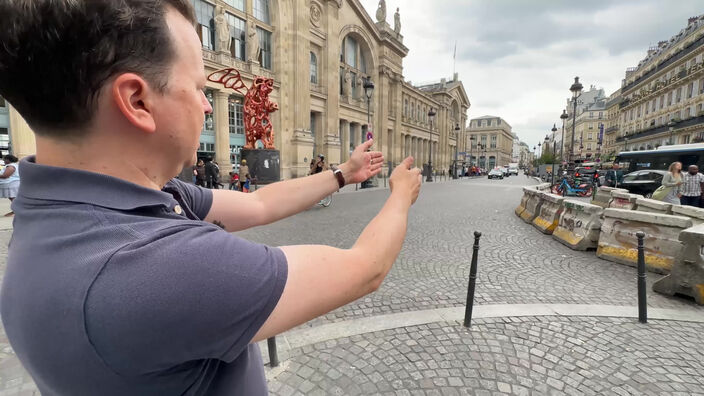 Gare du Nord : le futur parvis contrarie les cyclistes
