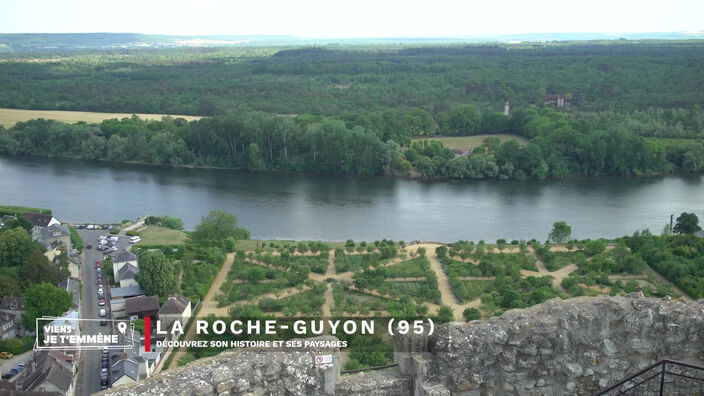LA ROCHE-GUYON (95) : Une escale médiévale