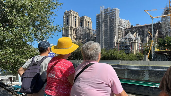 Restauration de Notre-Dame de Paris : les travaux de la charpente ont débuté 