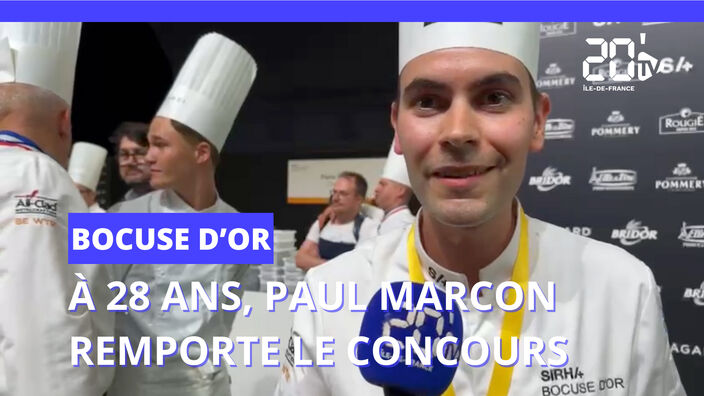 Paul Marcon vainqueur du Bocuse d'Or