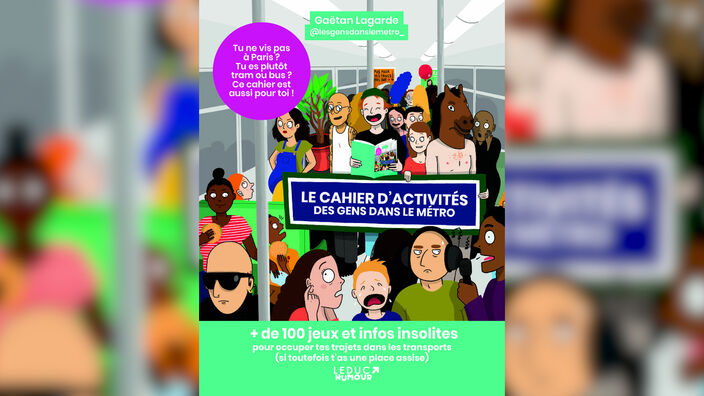 Gaëtan Lagarde auteur de les gens dans le métro Quel regard portez-vous sur le métro parisien ?