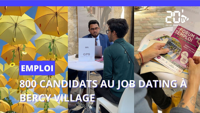 Forum de l'Emploi : au coeur du job dating de Bercy Village