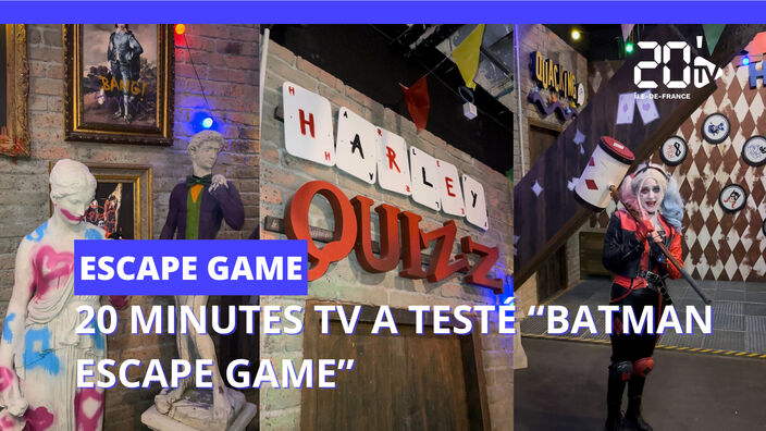L'équipe de 20 Minutes TV a testé l'expérience "Batman escape game"