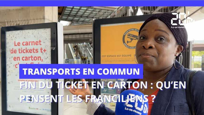 Fin de ticket de métro en carton : qu'en pensent les Franciliens ?