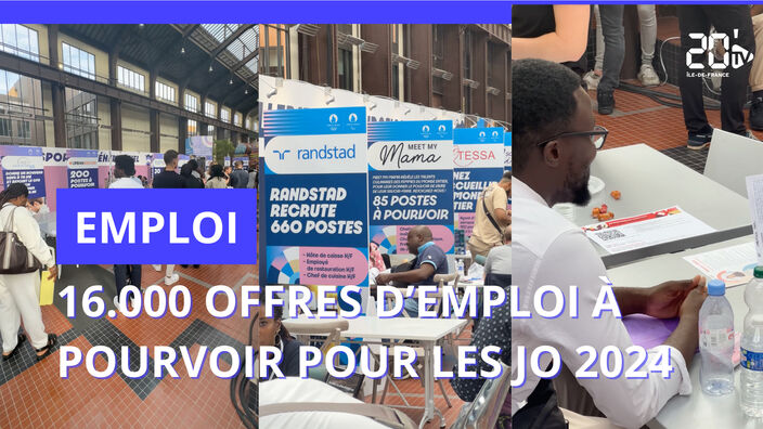 Job dating : 16.000 offres d'emploi à pourvoir pour les JO 2024