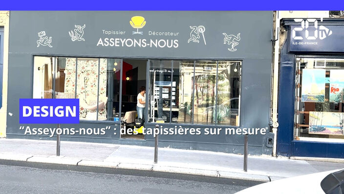 "Asseyons-Nous" : des tapissières résolument modernes