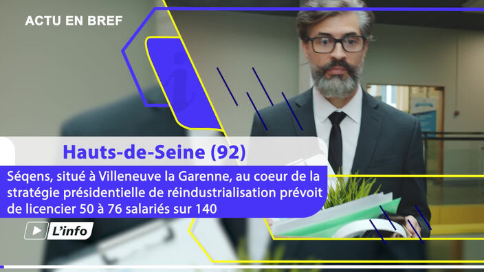 L'actu en bref de ce mardi 03 octobre 2023
