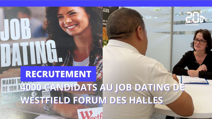 Le job dating au Westfield Forum des Halles attire 4000 candidats