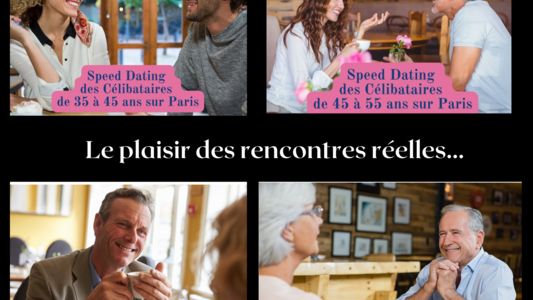 Speed-dating des célibataires par trânche d'âge