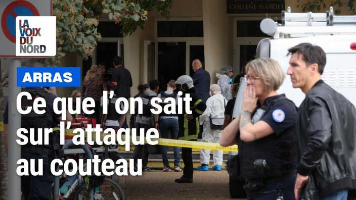 Attaque au couteau dans un lycée d'Arras, un professeur tué et trois blessés graves