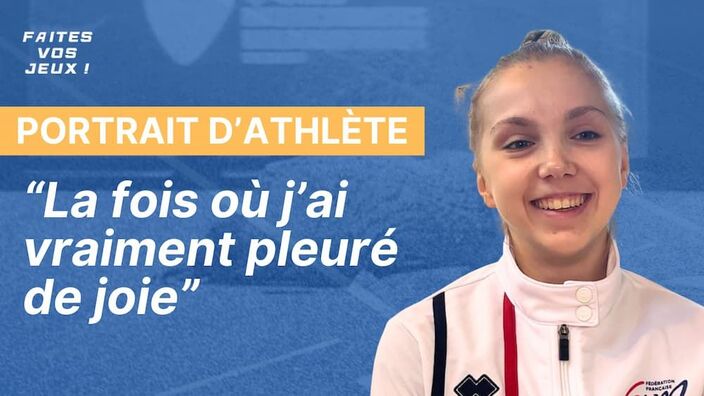 Portrait d'Hélène Karbanov, athlète de GR à Paris 2024