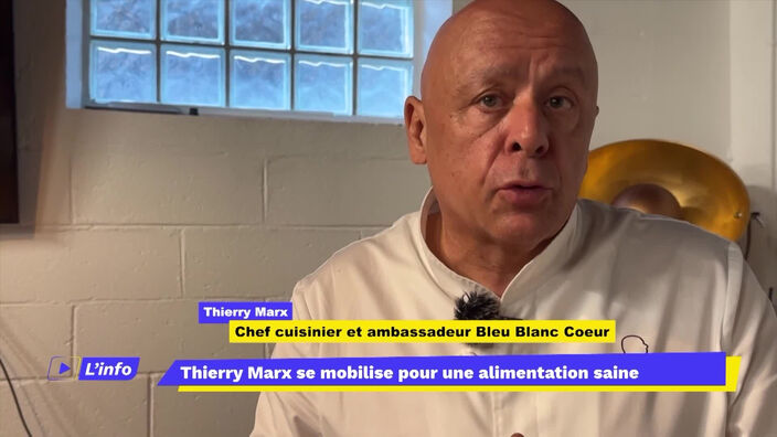 Thierry Marx se mobilise pour une alimentation saine
