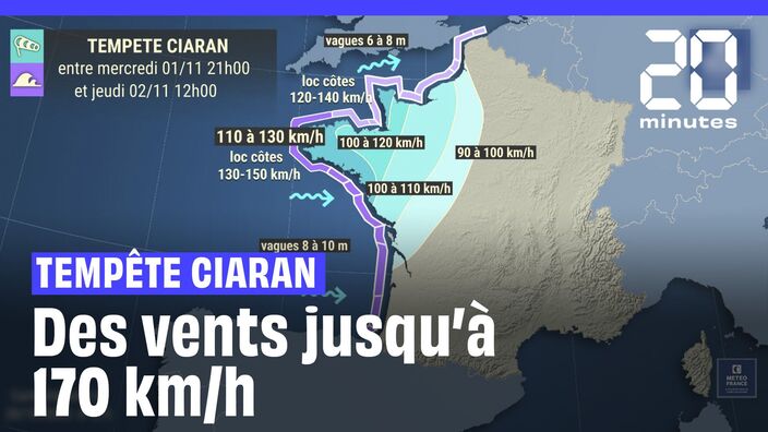 Tempête Ciaran : À quoi faut-il s'attendre en France ?