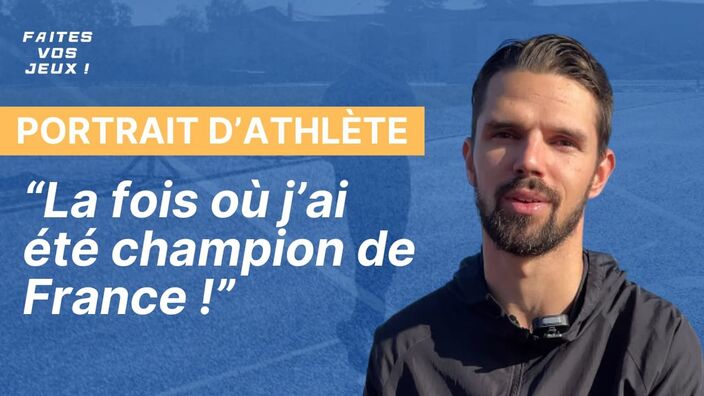 Portrait de Kévin de Witasse, athlète paralympique en route pour Paris 2024