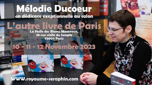 Dédicace Exceptionnelle de Mélodie Ducoeur au Salon d'Automne L'autre Livre de Paris