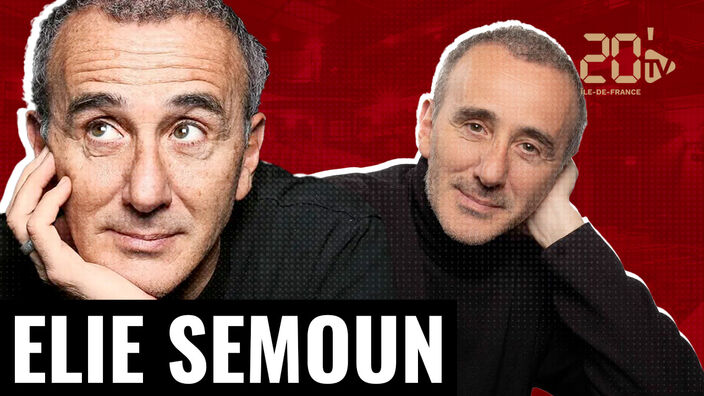 Sur la scène d'Elie Semoun