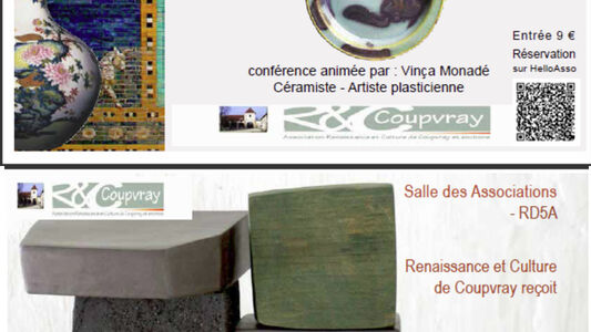CONFERENCE-RENCONTRE "LA CERAMIQUE, voyage à travers des civilisations" - EXPOSITION