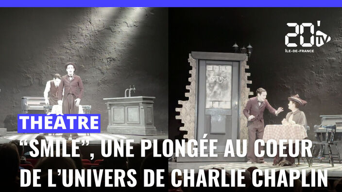 Théâtre : "Smile", plongée dans l'univers de Charlie Chaplin sur fond de romance