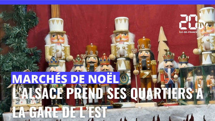 Marchés de Noël : l'Alsace à la Gare de l'Est