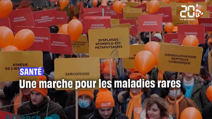 La marche des maladies rares avec le Téléthon