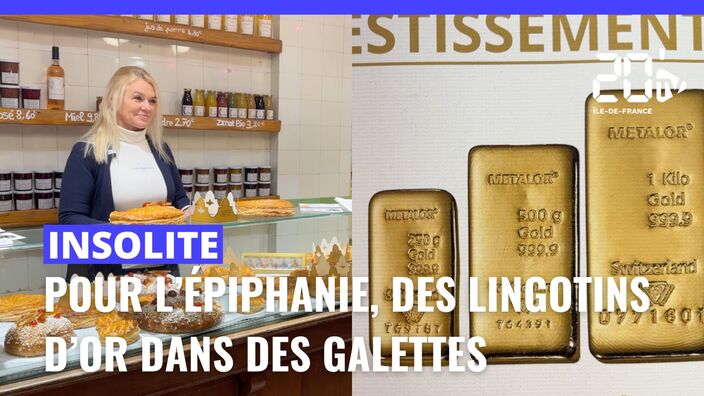 Pour l'Épiphanie, des lingots d'or cachés dans des galettes des rois