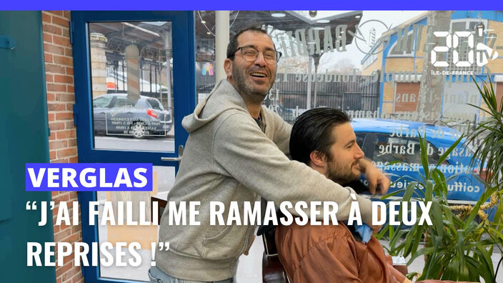 "Ce matin j'ai failli me ramasser sur les fesses" : attention au verglas !