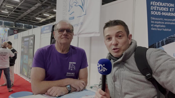 Olivier a testé le 25e Salon de la plongée sous-marine à Paris, Porte de Versailles