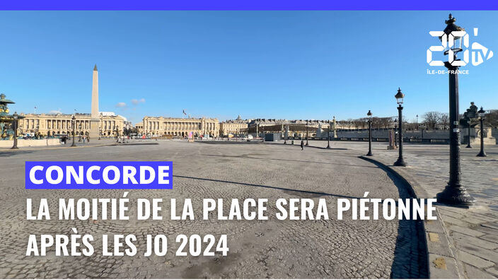 La place de la Concorde en partie piétonne après les JO 2024