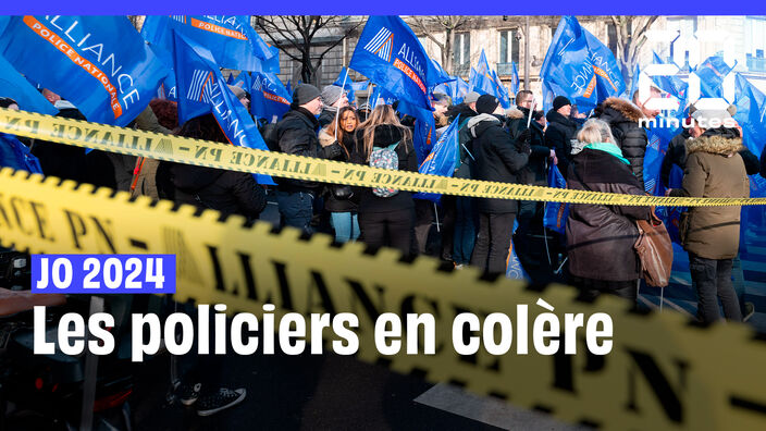 JO 2024 : Des policiers mobilisés contre leurs futures conditions de travail