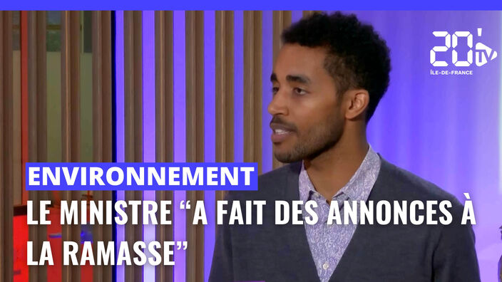 Ecologie : le ministre "a fait des annonces à la ramasse"