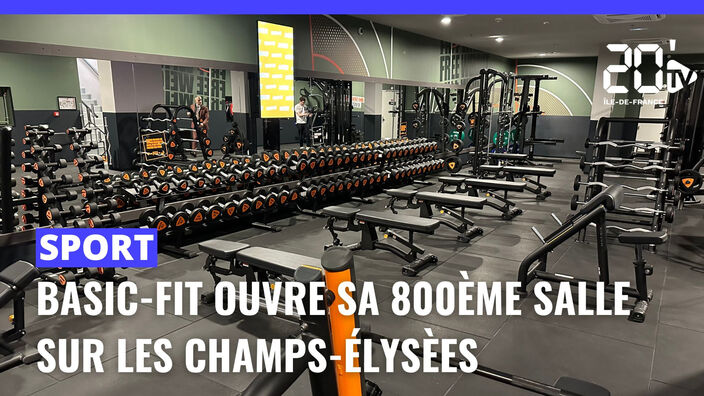 Sport : Basic Fit ouvre sa 800ème salle sur les Champs-Élysées