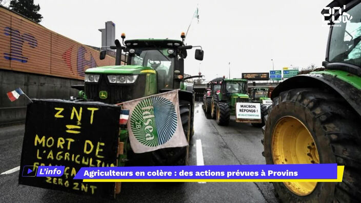 Les actions d'agriculteurs arrivent en Île-de-France