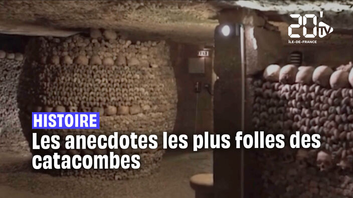Découvrons ce qui se cache dans les catacombes de Paris...