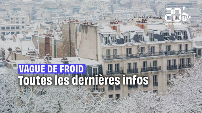 photo de neige sur paris