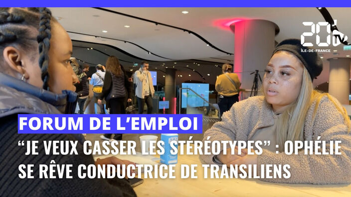 "J'ai envie de casser les stéréotypes" : Ophélie se rêve conductrice de trains Transilien