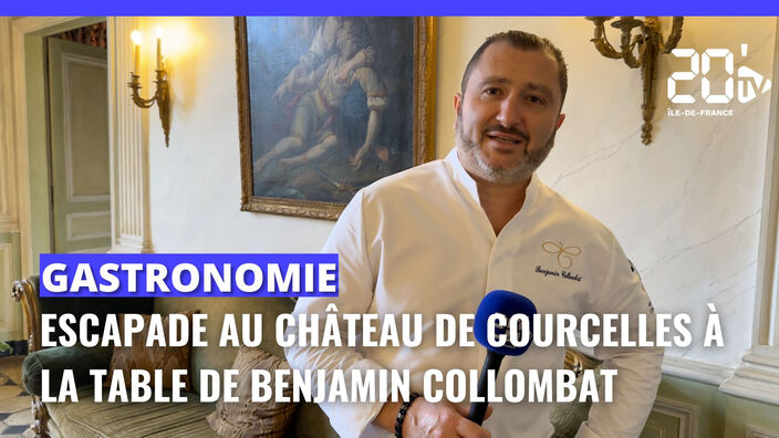 Le chef Benjamin Collombat pose ses valises au Château de Courcelles