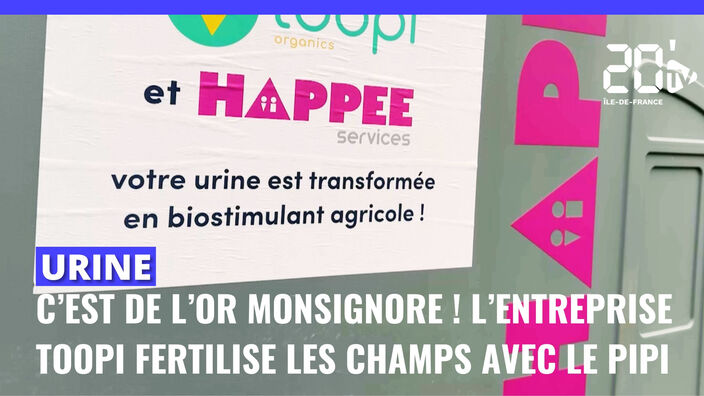 C'est de l'or Monsignor : l'urine collectée à grande échelle pour fertiliser les champs