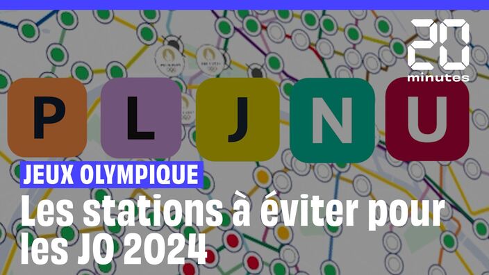 Les stations de métro à éviter pour les JO 2024