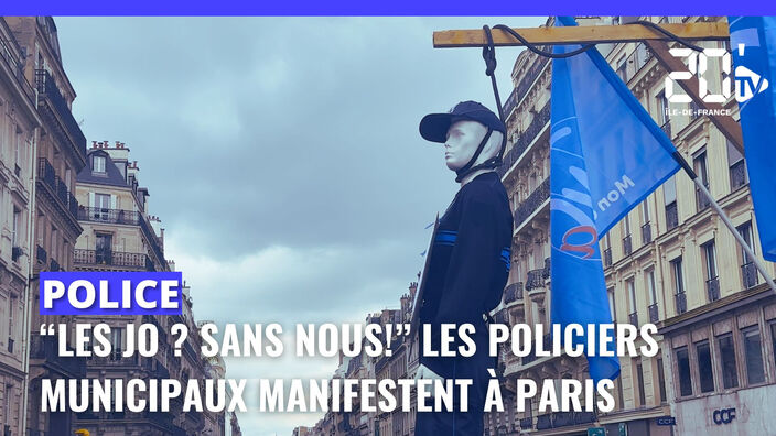Retraites, salaires, primes JO... Plus d'un millier de policiers municipaux manifestent à Paris