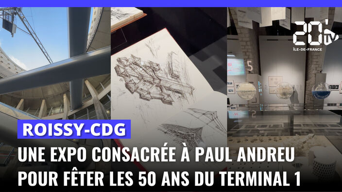 ROISSY-CDG : Une expo consacrée à Paul Andreu pour fêter les 50 ans du Terminal 1