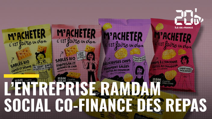 Solidarité : L'entreprise Ramdam social co-finance des repas pour les plus précaires