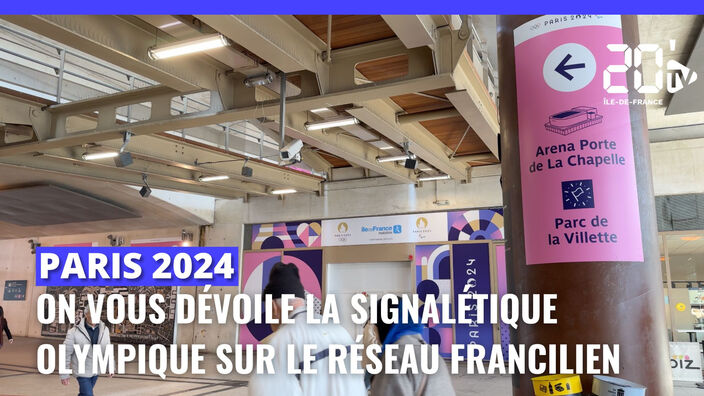 Jeux de Paris 2024 : on vous dévoile la nouvelle signalétique sur le réseau francilien