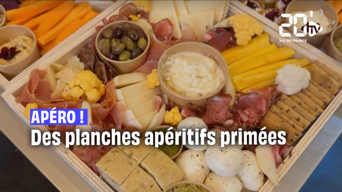 J'ai reçu le 3ème prix de la planche apéritive !