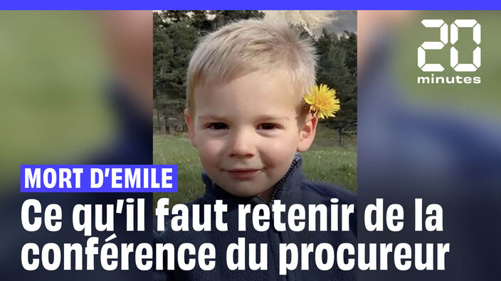 Mort d'Émile : Ce qu'il faut retenir de la conférence de presse du procureur